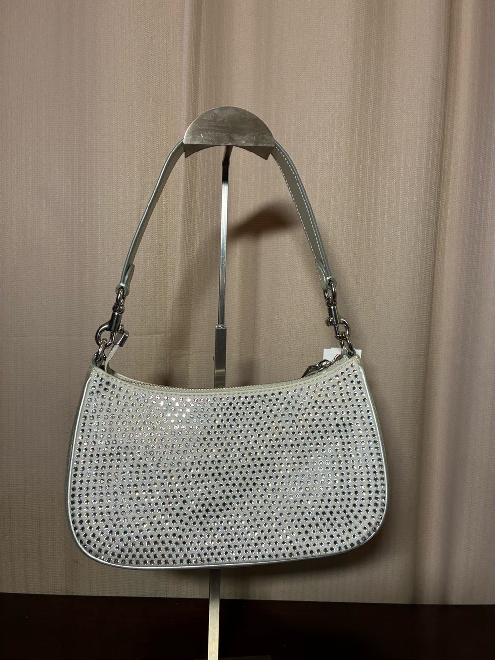 Coach Teri Crystal-Studded Shoulder Bag NWT